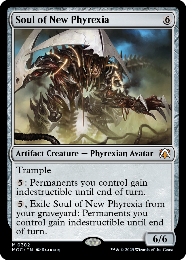 Soul of New Phyrexia [March of the Machine Commander] | Kessel Run Games Inc. 