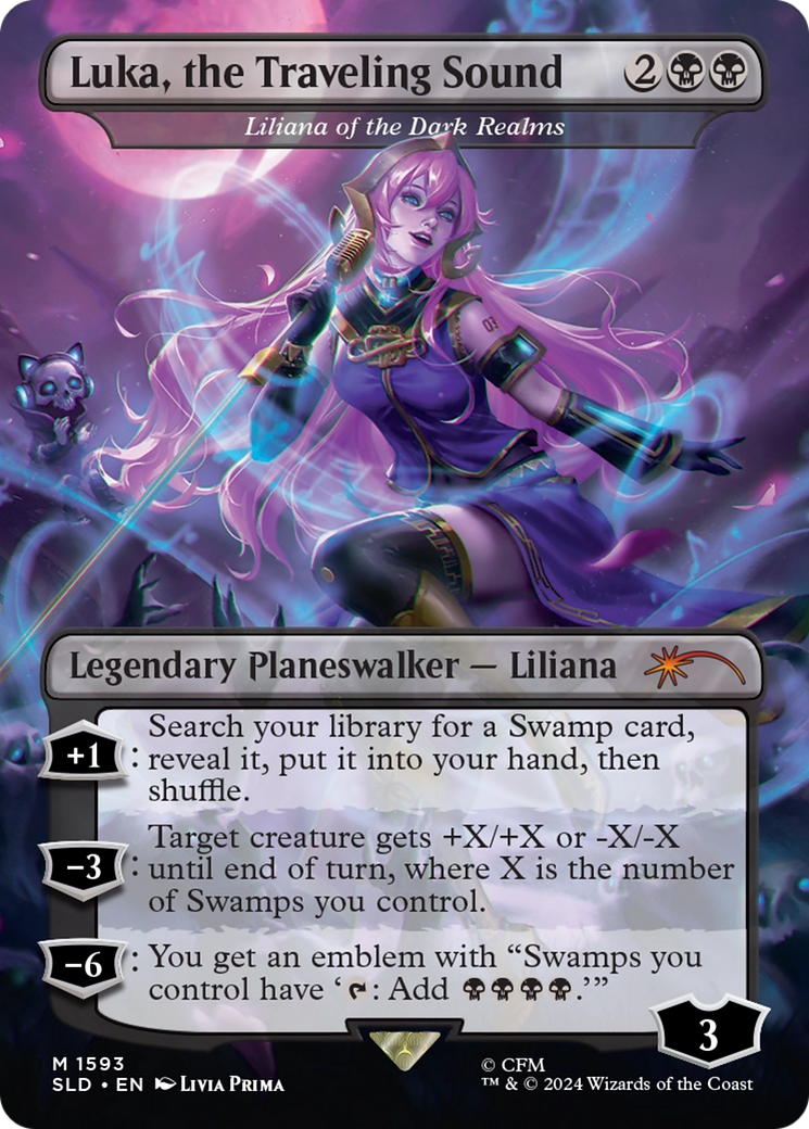 Luka, the Traveling Sound - Liliana of the Dark Realms [Secret Lair Drop Series] | Kessel Run Games Inc. 