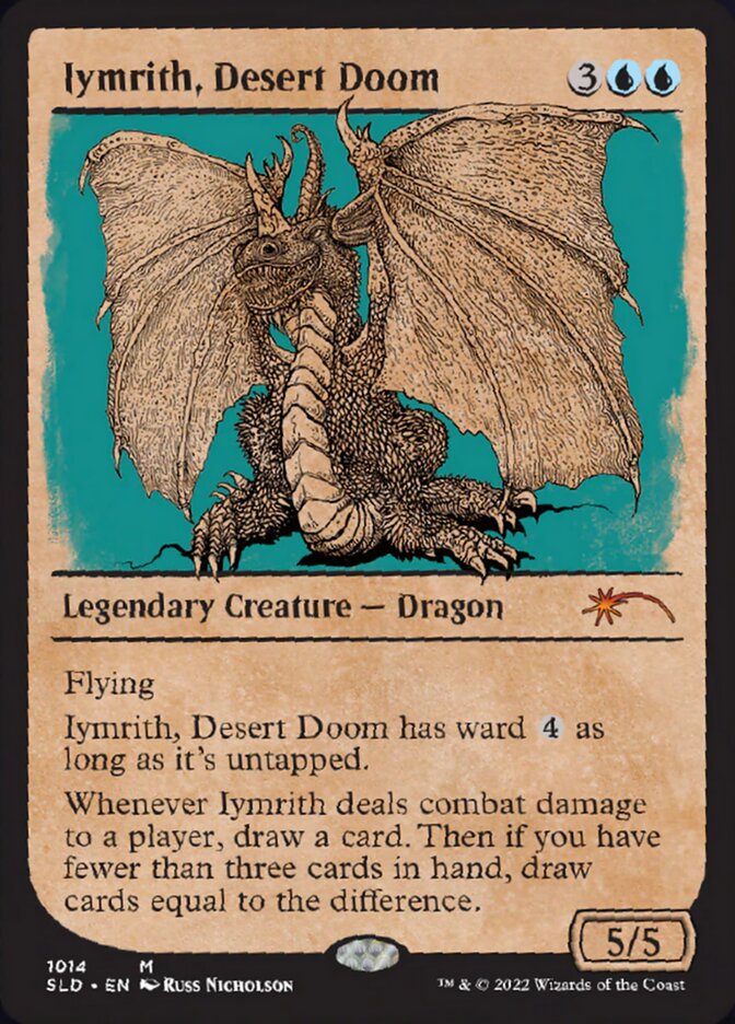 Iymrith, Desert Doom (Showcase) [Secret Lair Drop Series] | Kessel Run Games Inc. 