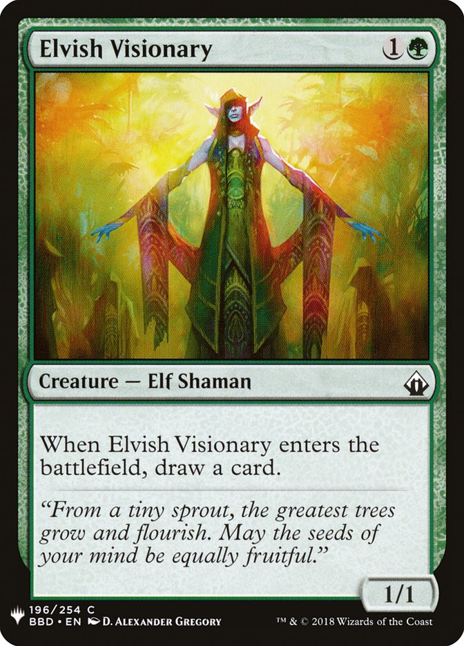 Elvish Visionary [Mystery Booster] | Kessel Run Games Inc. 