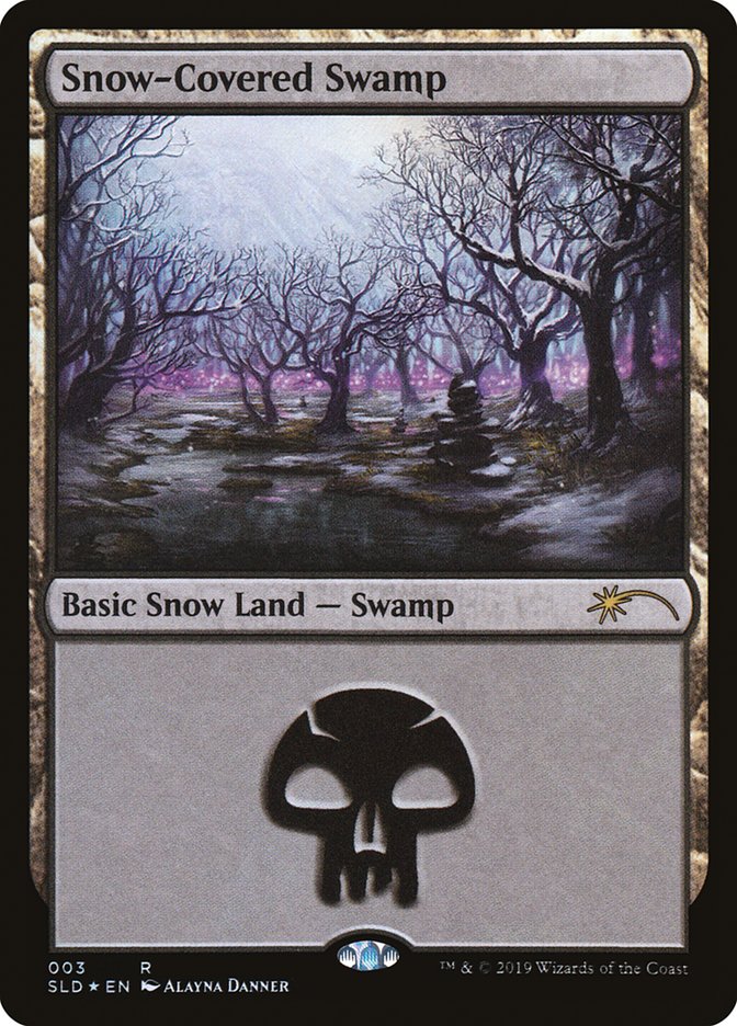 Snow-Covered Swamp (003) [Secret Lair Drop Series] | Kessel Run Games Inc. 