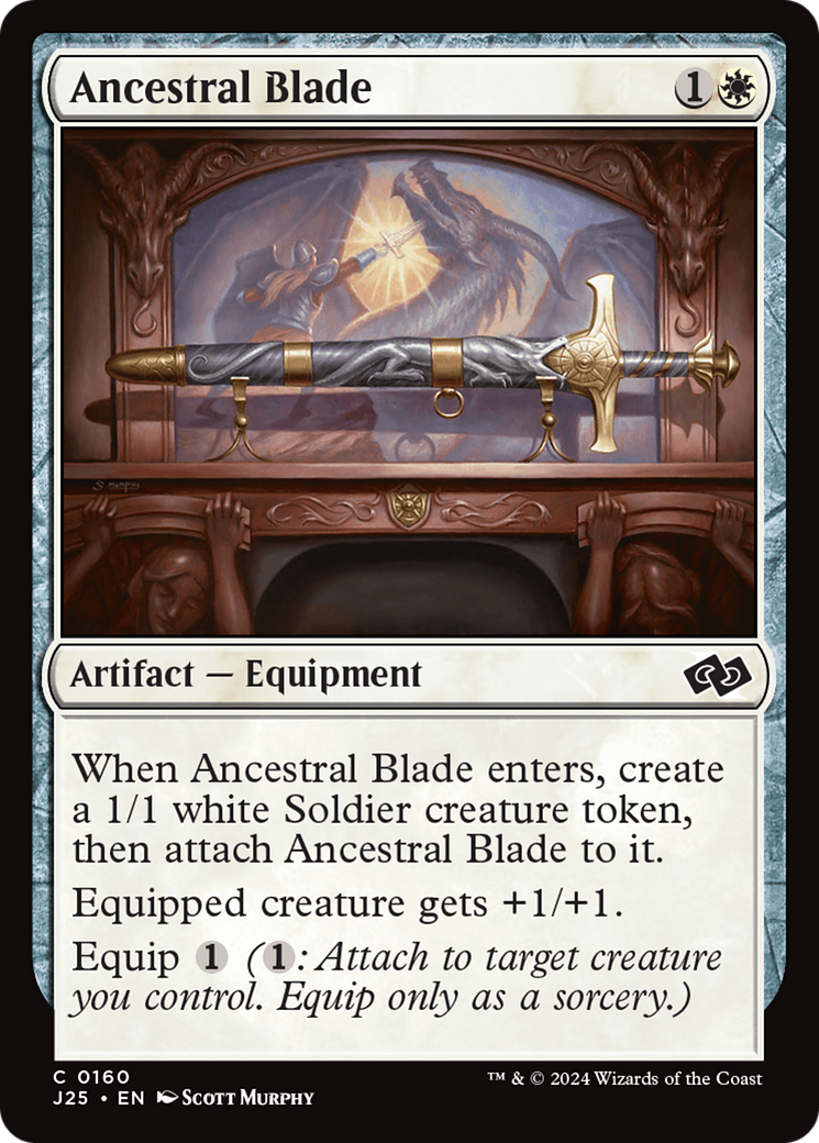 Ancestral Blade [Foundations Jumpstart] | Kessel Run Games Inc. 