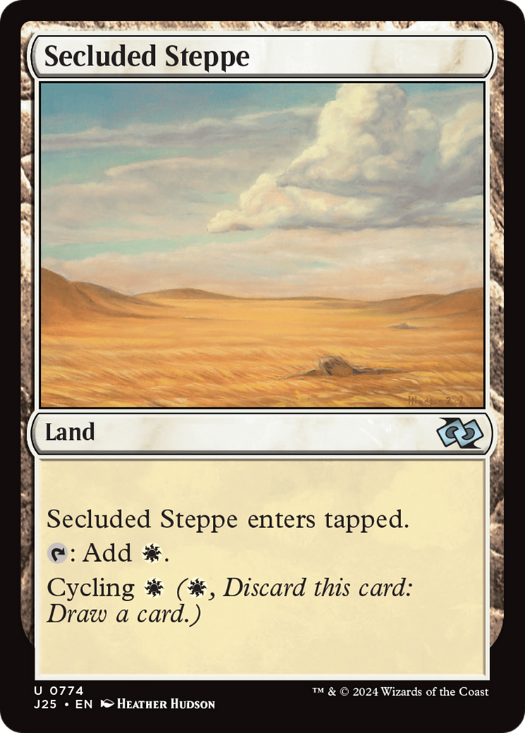 Secluded Steppe [Foundations Jumpstart] | Kessel Run Games Inc. 