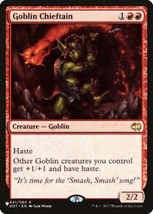 Goblin Chieftain [The List] | Kessel Run Games Inc. 