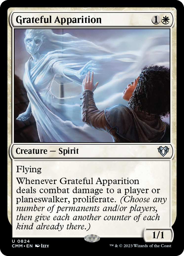 Grateful Apparition [Commander Masters] | Kessel Run Games Inc. 