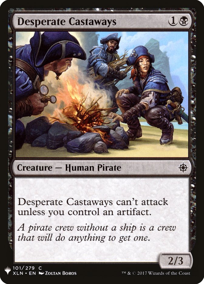 Desperate Castaways [Mystery Booster] | Kessel Run Games Inc. 