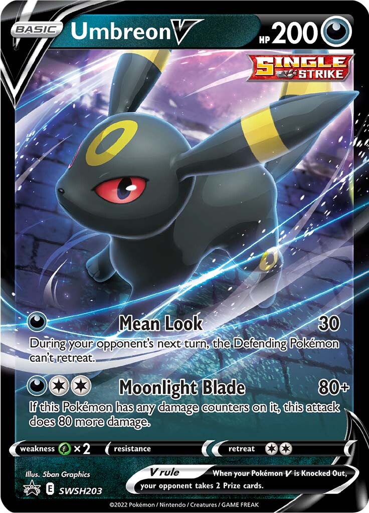 Umbreon V (SWSH203) [Sword & Shield: Black Star Promos] | Kessel Run Games Inc. 