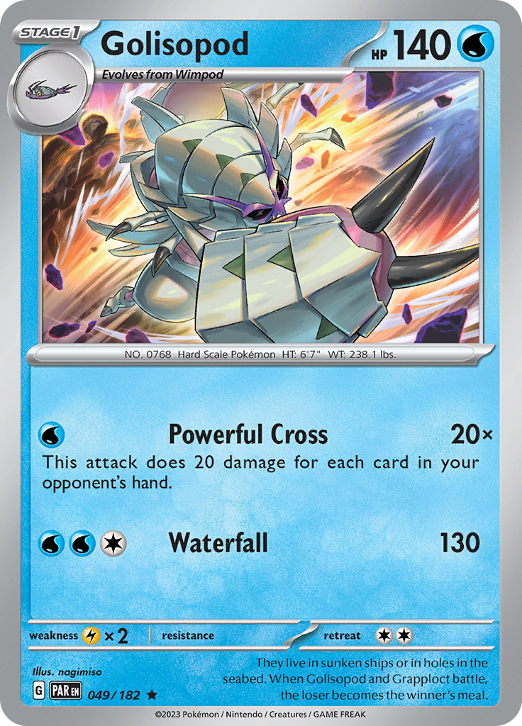 Golisopod (049/182) [Scarlet & Violet: Paradox Rift] | Kessel Run Games Inc. 