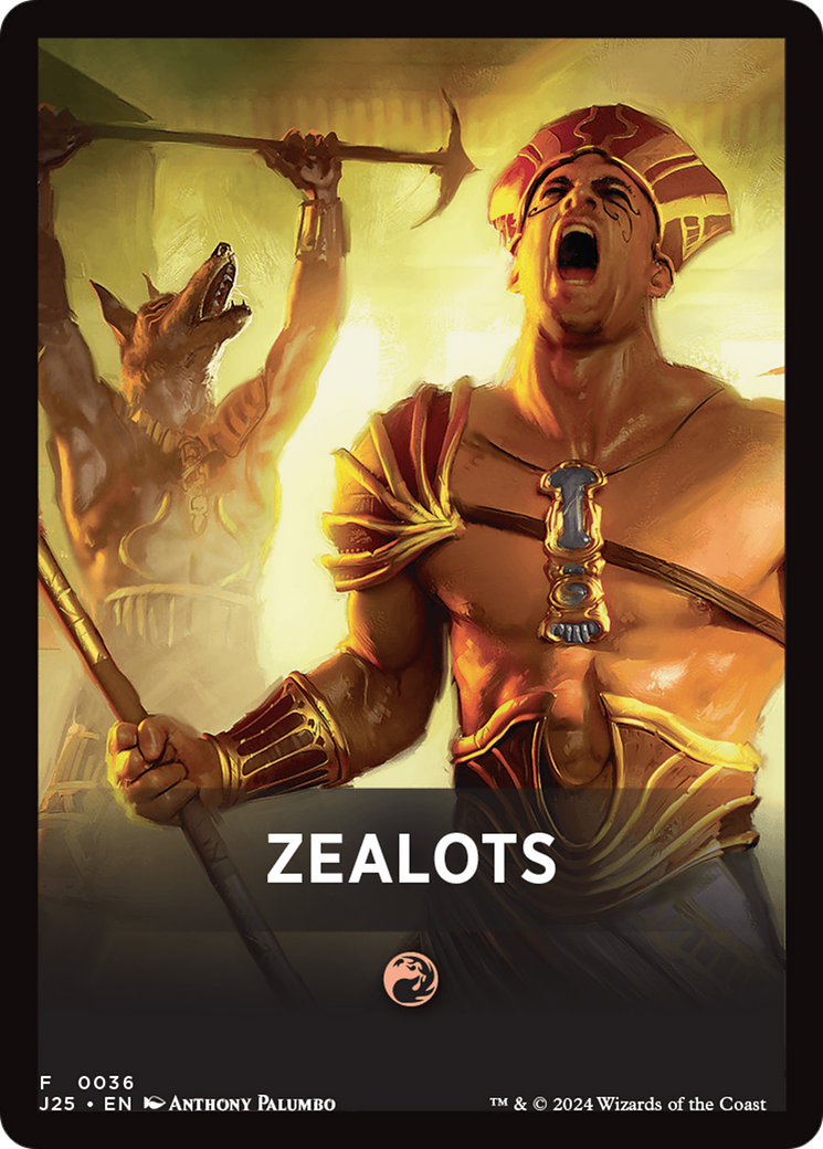 Zealots Theme Card [Foundations Jumpstart Front Cards] | Kessel Run Games Inc. 