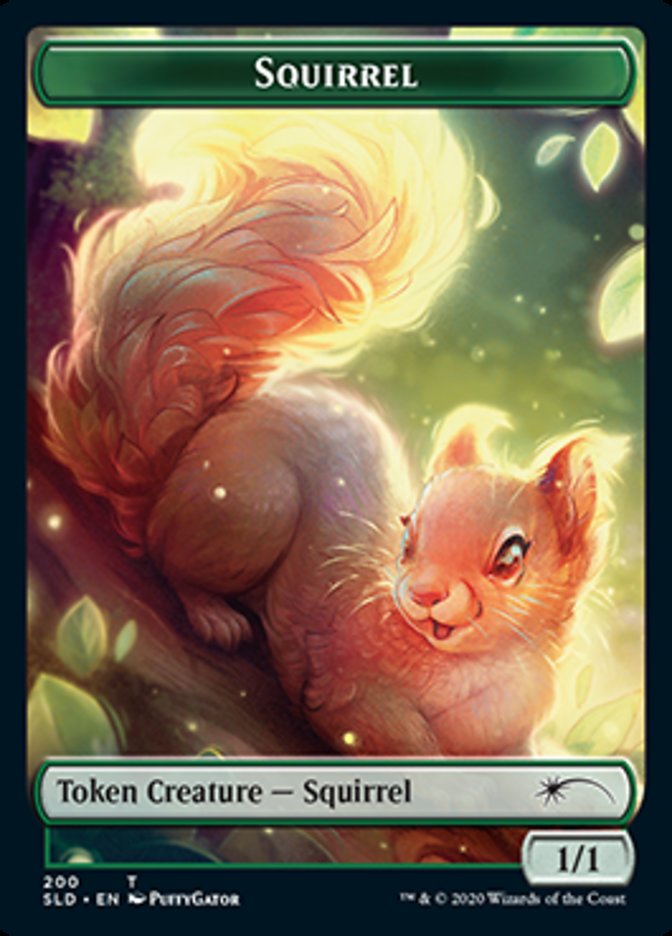 Squirrel Token [Secret Lair Drop Series] | Kessel Run Games Inc. 