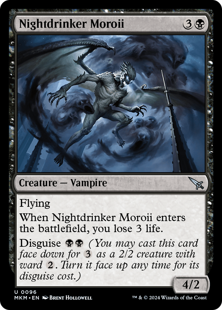 Nightdrinker Moroii [Murders at Karlov Manor] | Kessel Run Games Inc. 