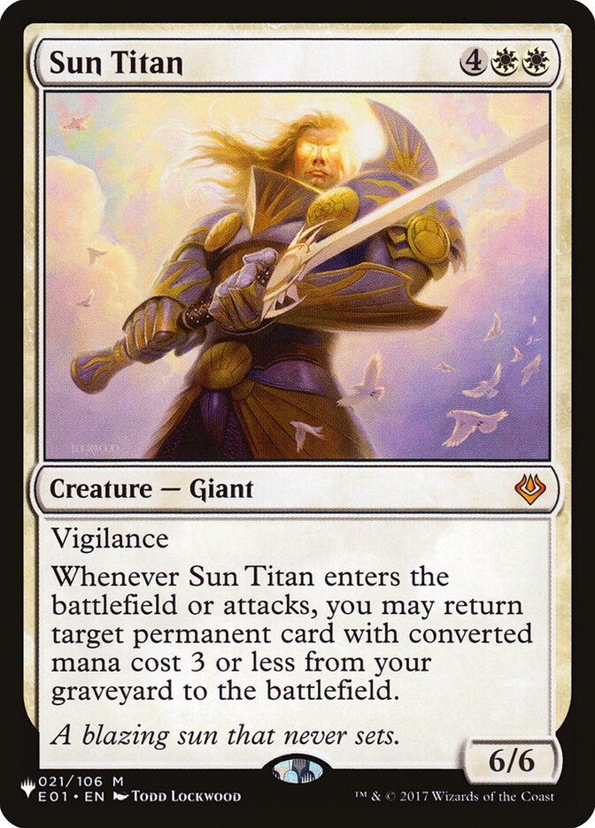 Sun Titan [The List] | Kessel Run Games Inc. 