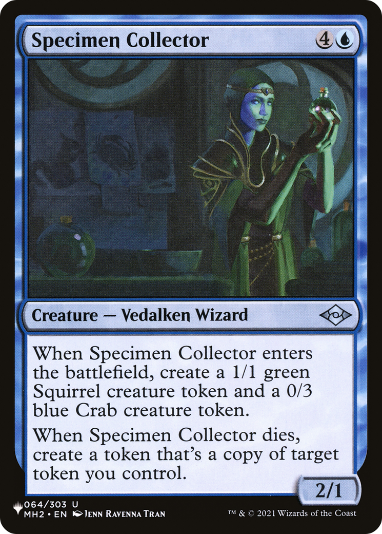 Specimen Collector [The List Reprints] | Kessel Run Games Inc. 