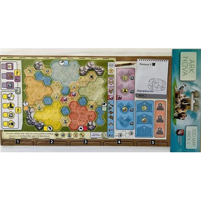 Ark Nova: Zoo Map Pack 1 | Kessel Run Games Inc. 