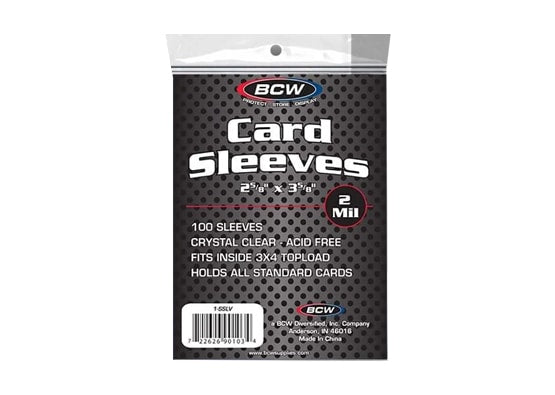 BCW Standard Card Sleeves | Kessel Run Games Inc. 