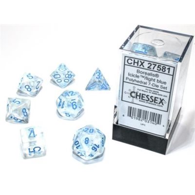 Borealis: 7pc Polyhedral Dice Sets | Kessel Run Games Inc. 