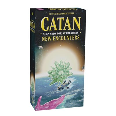 Catan Expansion: Starfarers New Encounters | Kessel Run Games Inc. 