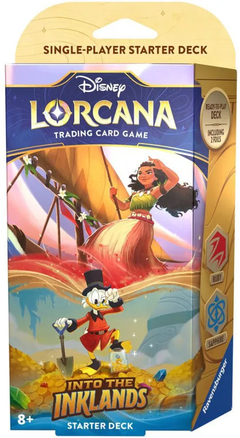 Disney Lorcana: Into the Inklands: Starter Deck Display | Kessel Run Games Inc. 