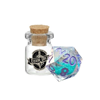 FanRoll Dice: Elixir Liquid Core D20 | Kessel Run Games Inc. 