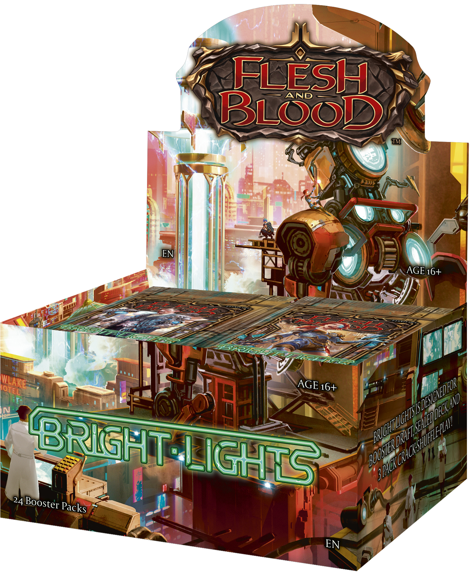Flesh & Blood Bright Lights Booster Box | Kessel Run Games Inc. 