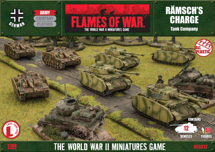 Flames of War: Ramsch's Charge Tank Company | Kessel Run Games Inc. 