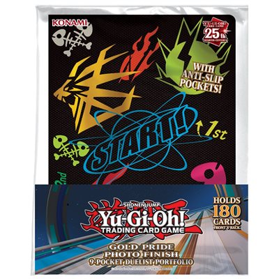 Yu-Gi-Oh! Gold Pride Photo Finish 9-Pocket Duelist Portfolio | Kessel Run Games Inc. 
