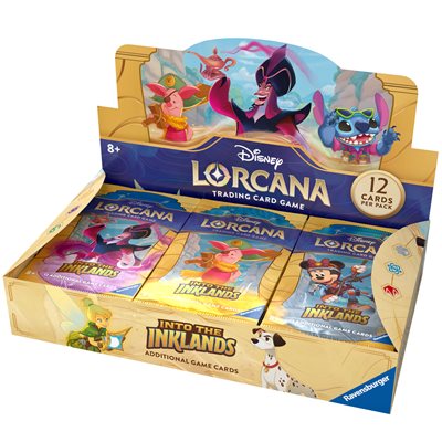 Disney Lorcana: Into the Inklands: Booster Display | Kessel Run Games Inc. 