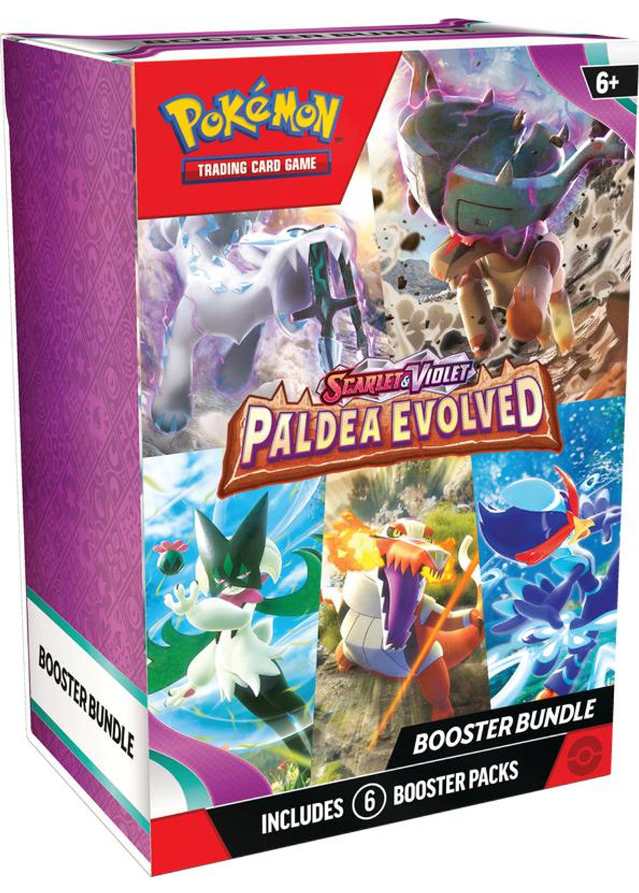 Pokemon: Paldea Evolved Booster Bundle | Kessel Run Games Inc. 