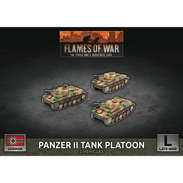 Panzer II Tank Platoon (x3 Plastic) | Kessel Run Games Inc. 