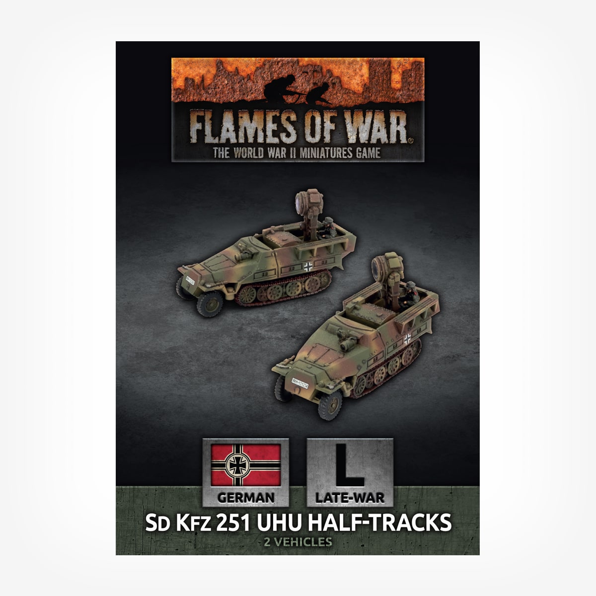 Sd Kfz 251 Uhu Half-tracks (x2) | Kessel Run Games Inc. 