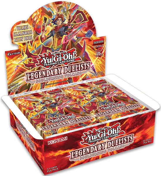 Yu-Gi-Oh! Legendary Duelists: Soulburning Volcano Booster Box | Kessel Run Games Inc. 