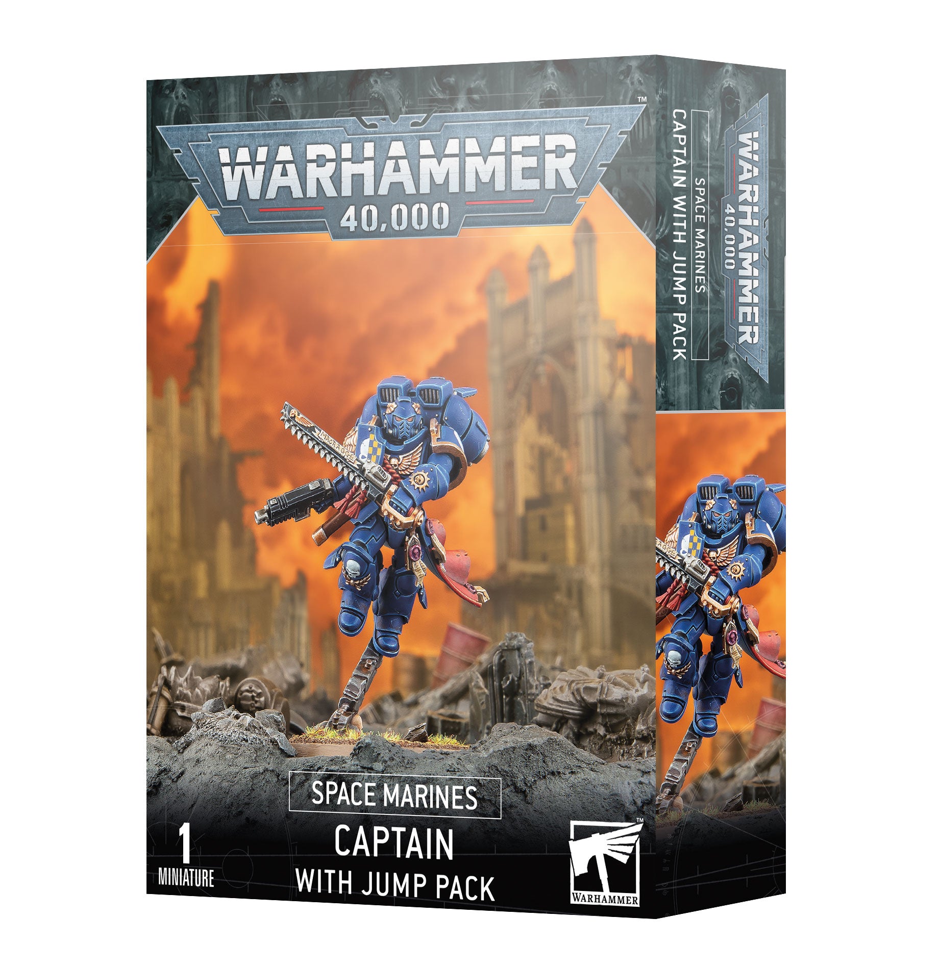 Space Marines: Captain With Jump Pack | Kessel Run Games Inc. 