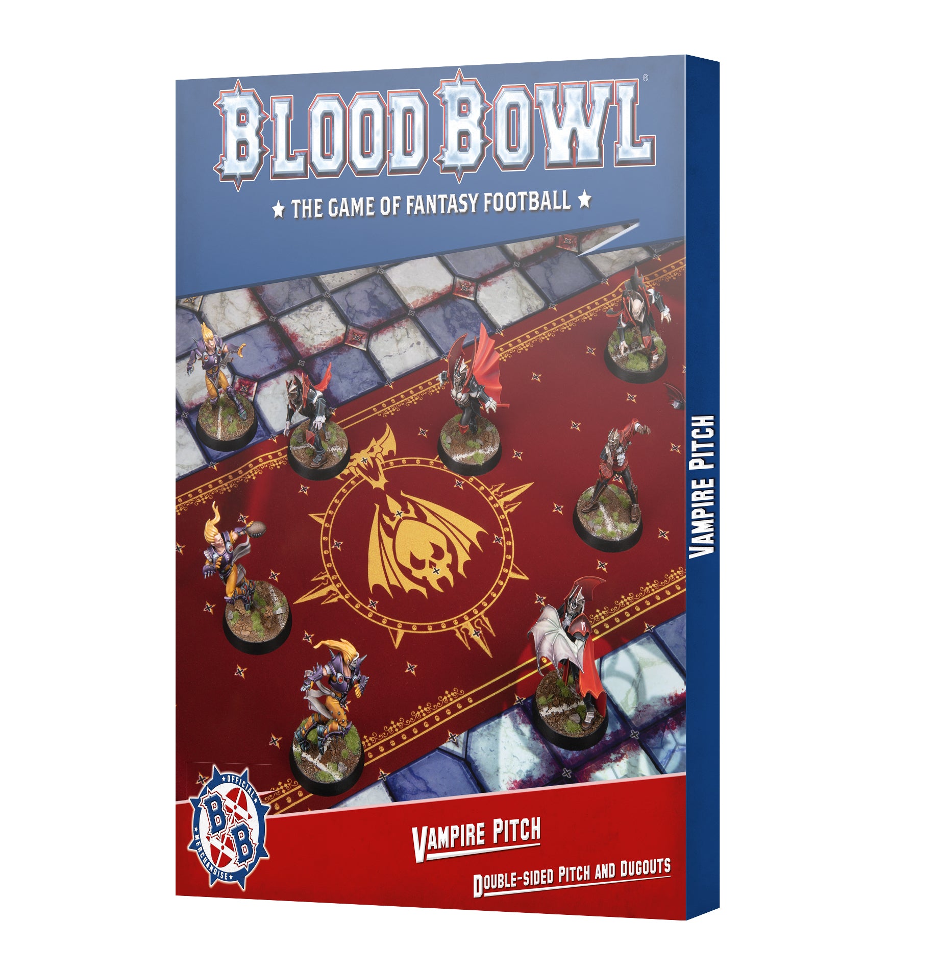 Blood Bowl Vampire Team Pitch & Dugouts | Kessel Run Games Inc. 
