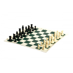 Chess - 20" Vinyl Roll Up Tournament Chess Set | Kessel Run Games Inc. 