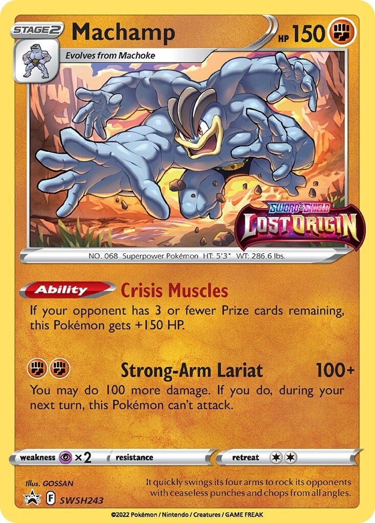 Machamp (SWSH243) [Sword & Shield: Black Star Promos] | Kessel Run Games Inc. 