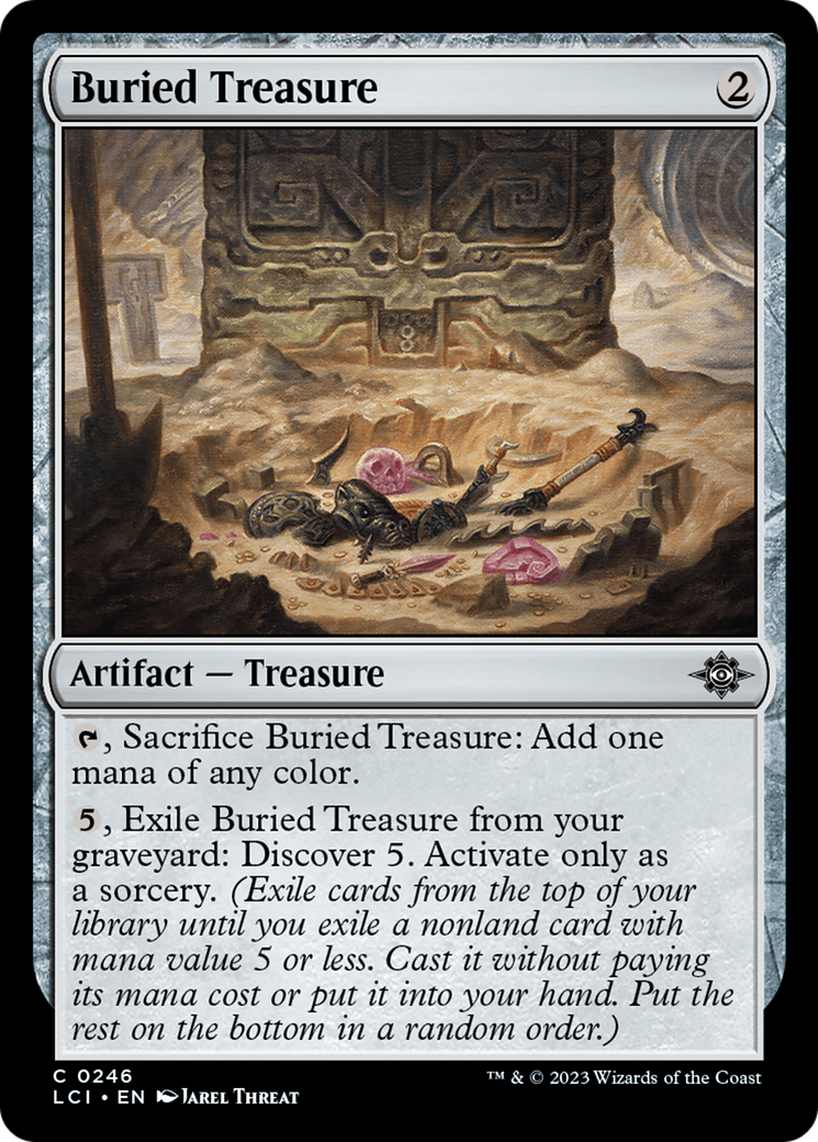 Buried Treasure [The Lost Caverns of Ixalan] | Kessel Run Games Inc. 