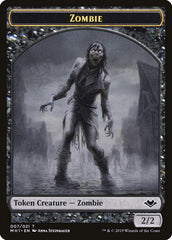 Zombie (007) // Myr (019) Double-Sided Token [Modern Horizons Tokens] | Kessel Run Games Inc. 
