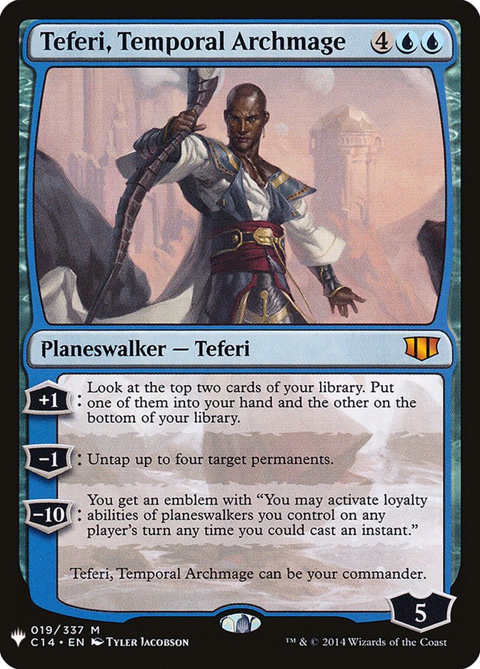 Teferi, Temporal Archmage [Mystery Booster] | Kessel Run Games Inc. 