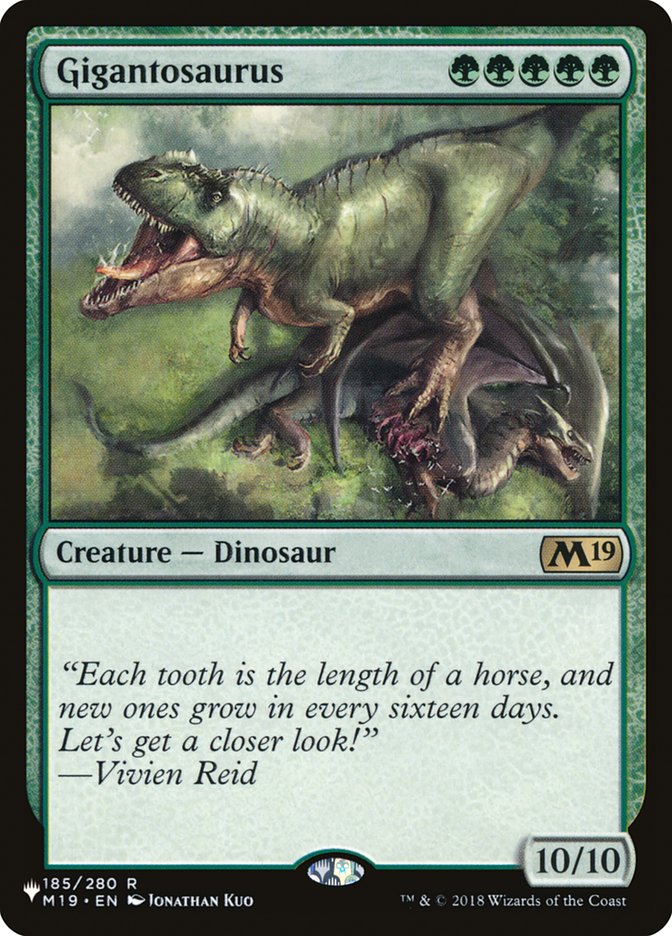Gigantosaurus [The List] | Kessel Run Games Inc. 