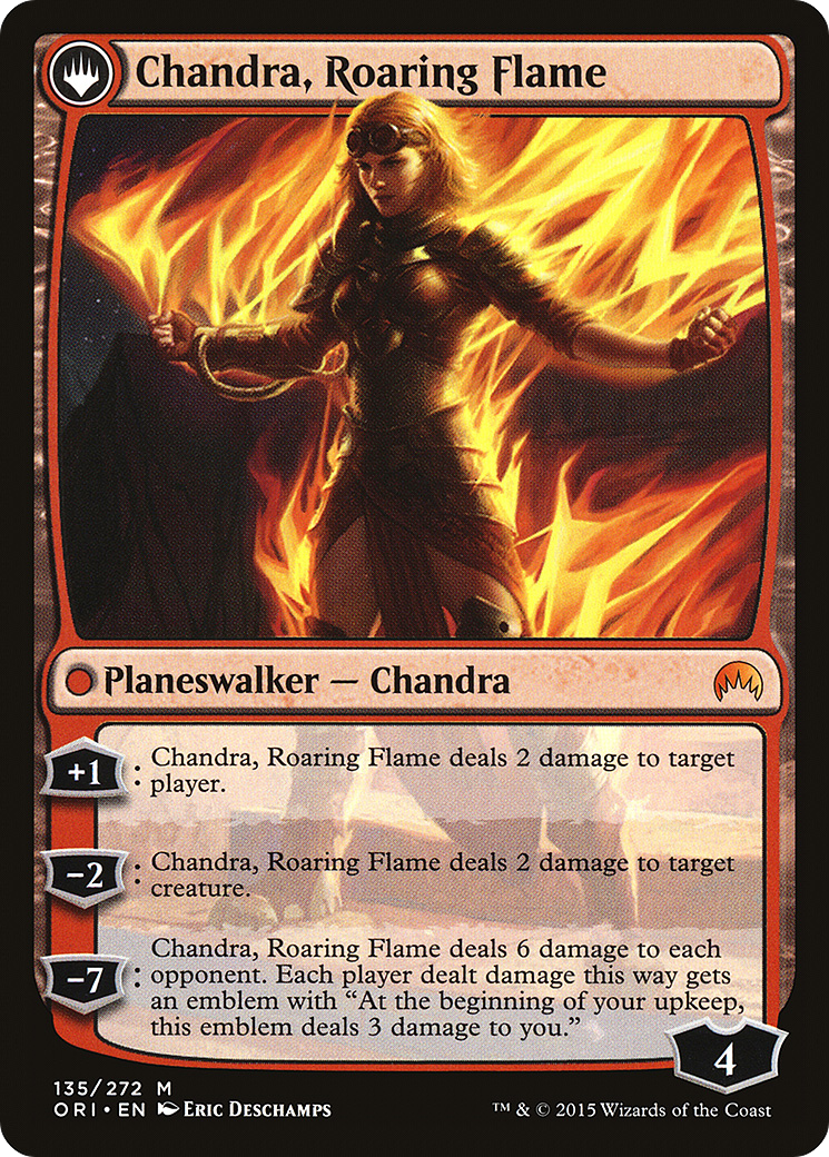 Chandra, Fire of Kaladesh // Chandra, Roaring Flame [Secret Lair: From Cute to Brute] | Kessel Run Games Inc. 