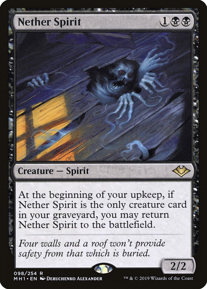 Nether Spirit [Modern Horizons] | Kessel Run Games Inc. 