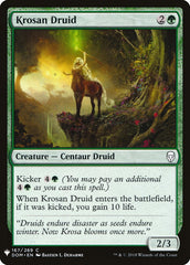 Krosan Druid [Mystery Booster] | Kessel Run Games Inc. 