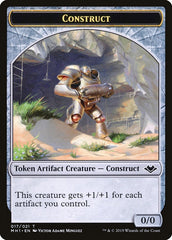Soldier (004) // Construct (017) Double-Sided Token [Modern Horizons Tokens] | Kessel Run Games Inc. 