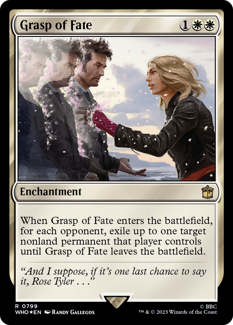 Grasp of Fate (Surge Foil) [Doctor Who] | Kessel Run Games Inc. 