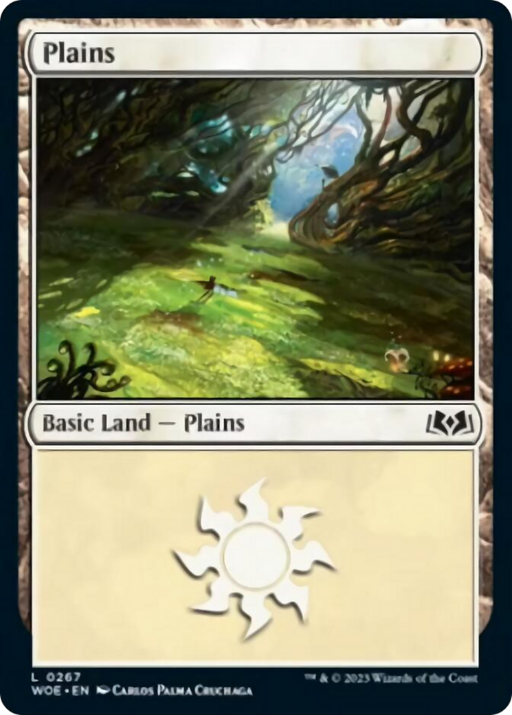 Plains (0267) [Wilds of Eldraine] | Kessel Run Games Inc. 