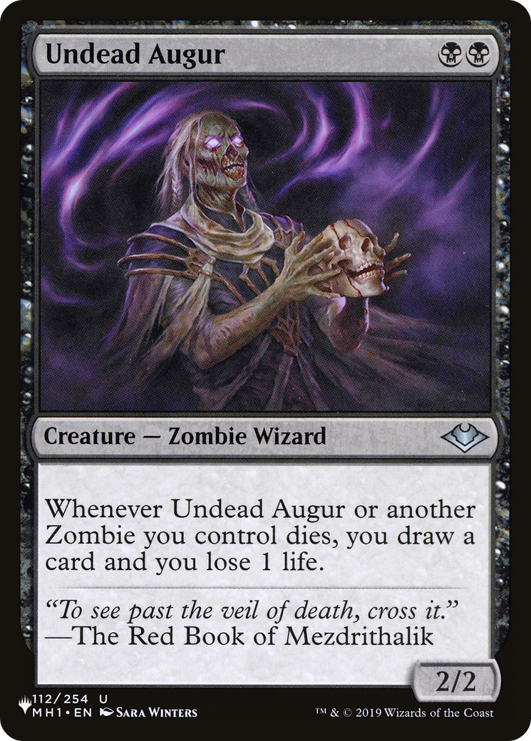 Undead Augur [The List Reprints] | Kessel Run Games Inc. 