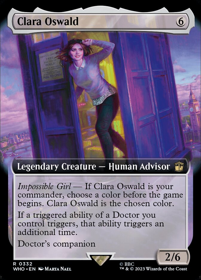 Clara Oswald (Extended Art) [Doctor Who] | Kessel Run Games Inc. 