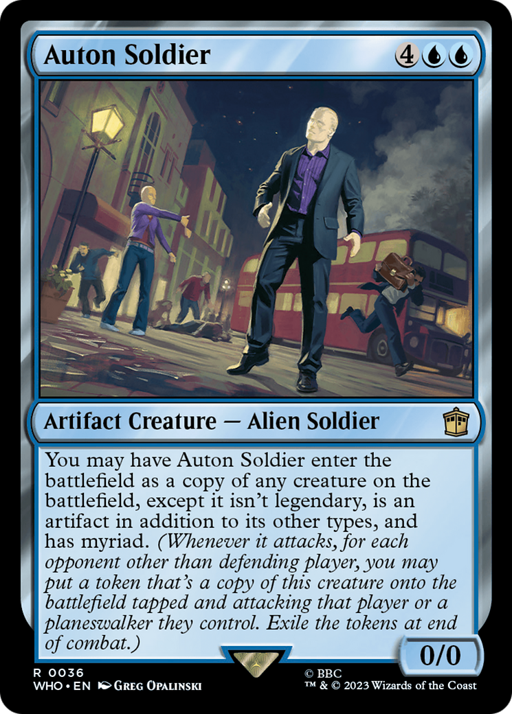 Auton Soldier [Doctor Who] | Kessel Run Games Inc. 