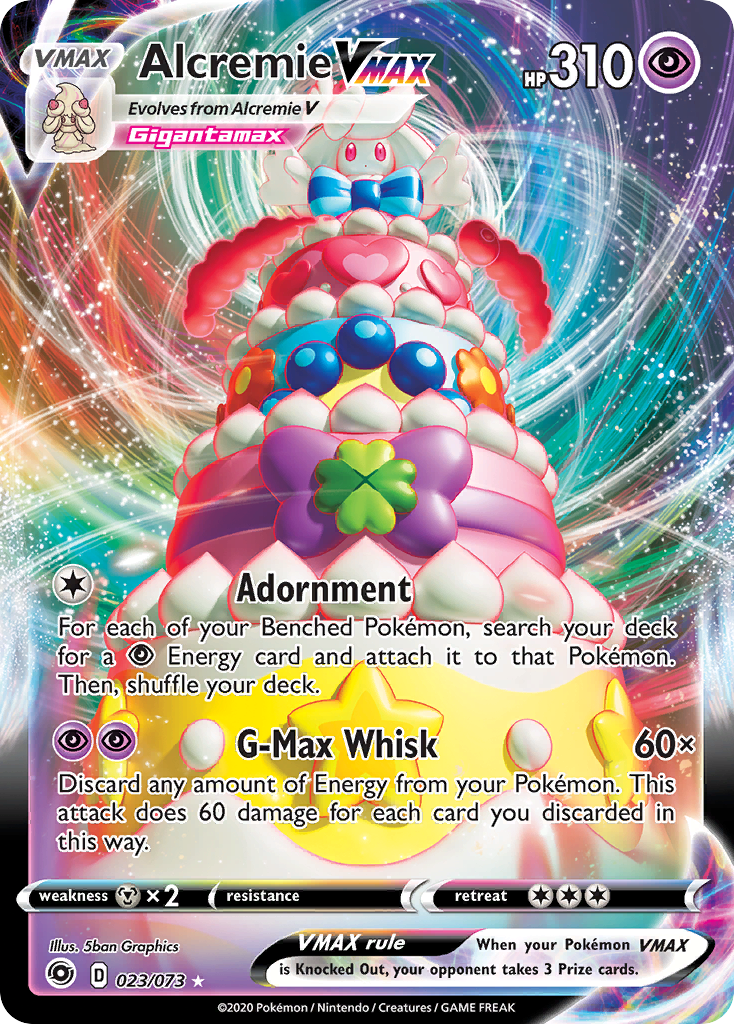 Alcremie VMAX (023/073) [Sword & Shield: Champion's Path] | Kessel Run Games Inc. 