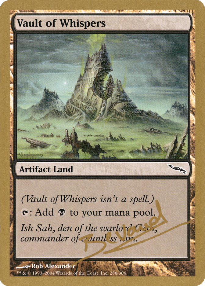 Vault of Whispers (Manuel Bevand) [World Championship Decks 2004] | Kessel Run Games Inc. 